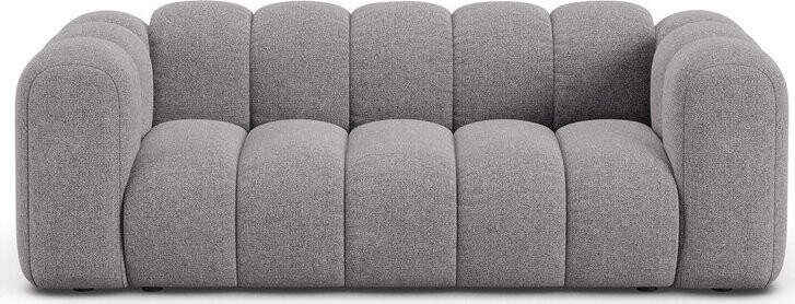 Šedá žinylková pohovka 200 cm Lupine – Micadoni