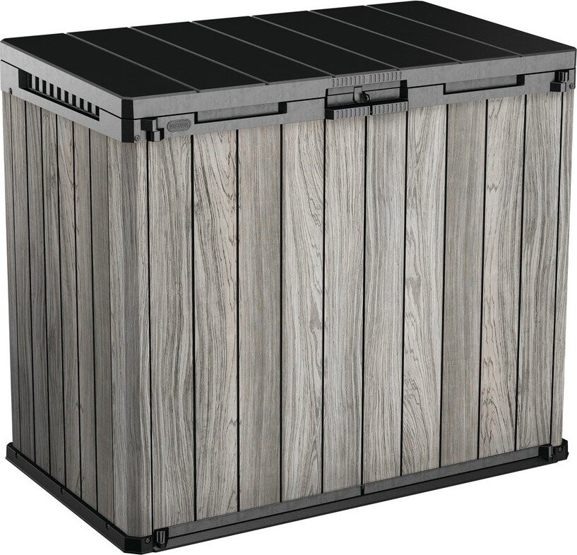 Šedý plastový zahradní úložný box Deco – Keter