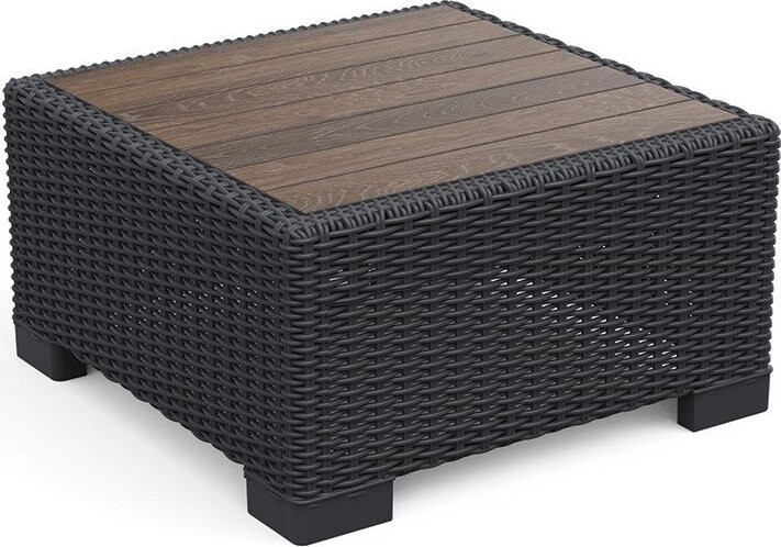 Plastový zahradní konferenční stolek 68x68 cm California – Keter