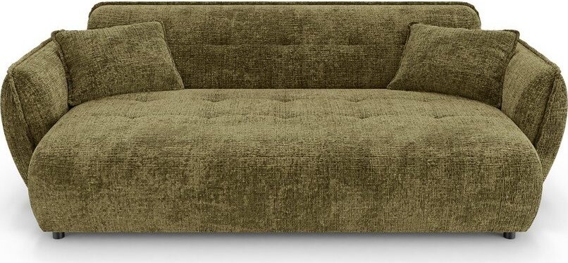 Zelená žinylková pohovka 250 cm Nelia Big – Ropez