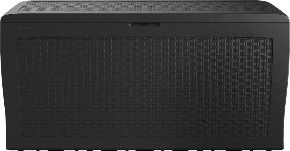 Tmavě šedý plastový zahradní úložný box Samoa – Keter