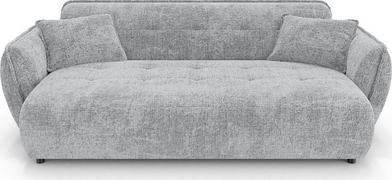 Světle šedá žinylková pohovka 250 cm Nelia Big – Ropez