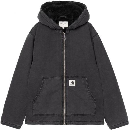 Bunda Carhartt Wip Hooded Mitch Wms - Černá - M