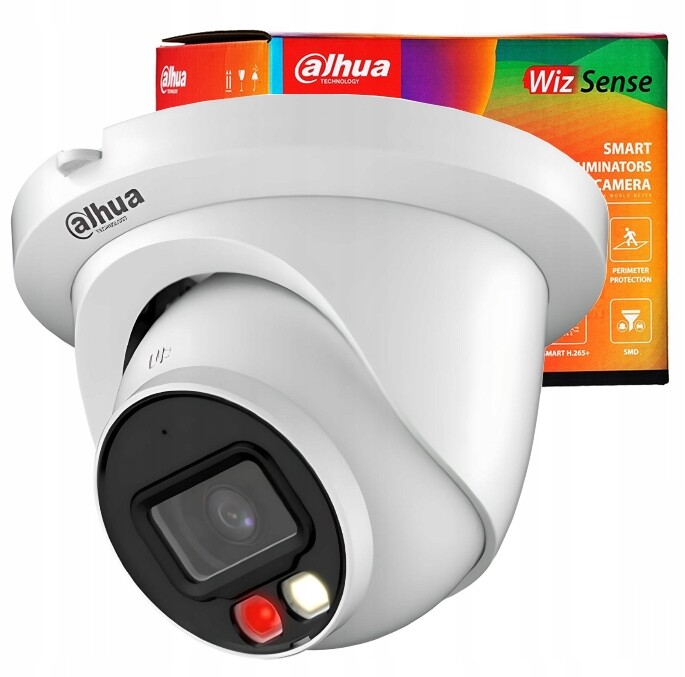 Ip kamera 4MPx IPC-HDW2449TM-S-IL-0280B Dahua Smart Dual Light Wizsense