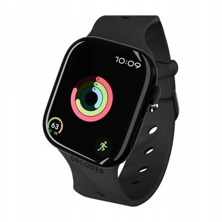Pásek Decoded Silicone Ares Splice Band pro Apple Watch 40 41 42 mm č