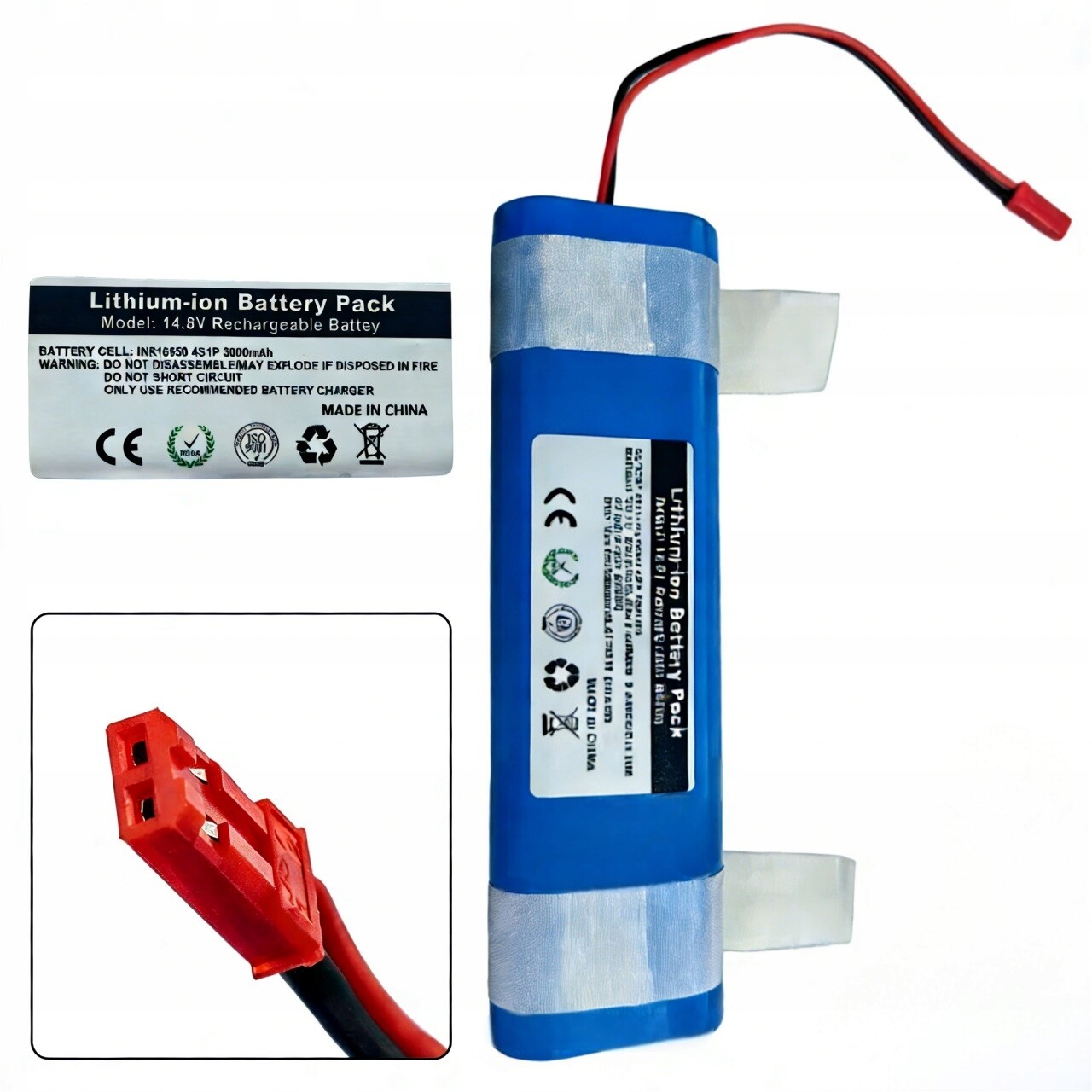 Baterie 14,8 V Pro Vysavač Ilife V3S Pro V50 V5S Pro V5X V8S V80 V85 X750