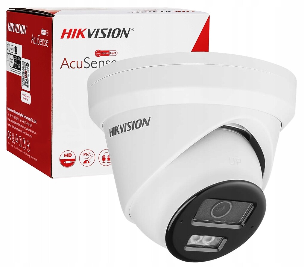 Hikvision Ip Kamera 6MPx DS-2CD2363G2-LI2U(2,8mm) Poe Hybridní Světlo