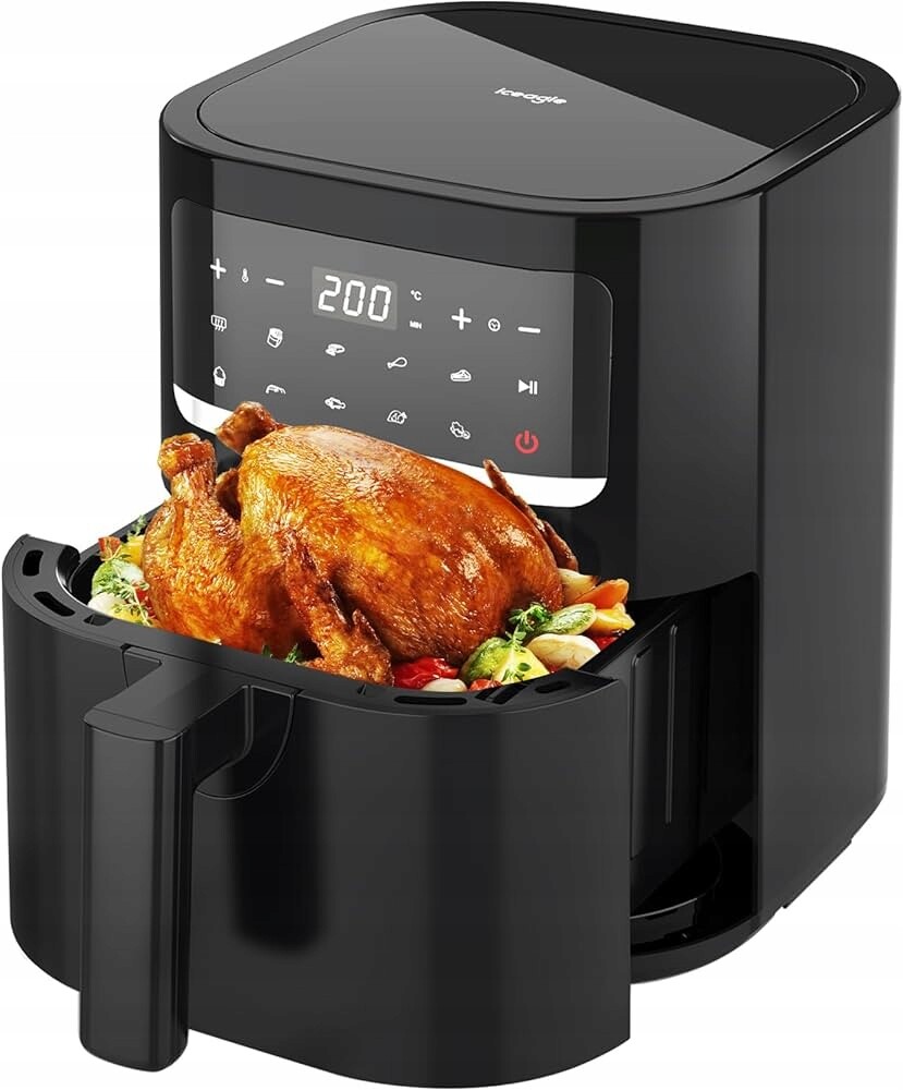 Fritéza air fryer Iceagle KDF-562D 1400 W Německá Kvalita