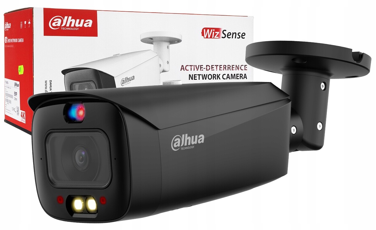 Ip Kamera 8MPx Tioc 3.0 Dahua IPC-HFW3849T1-AS-PV-0280B-S5 Black Tubová