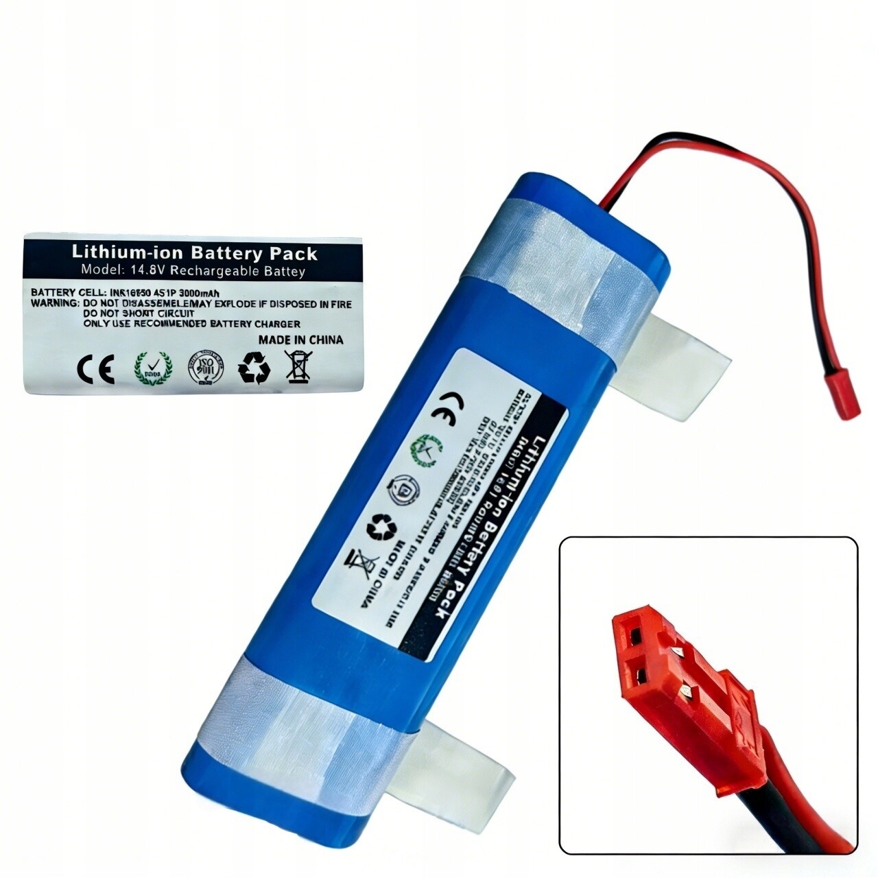 Baterie Akumulátor pro Ilife V3S 18650 4S1P 14,8V 3000 mAh