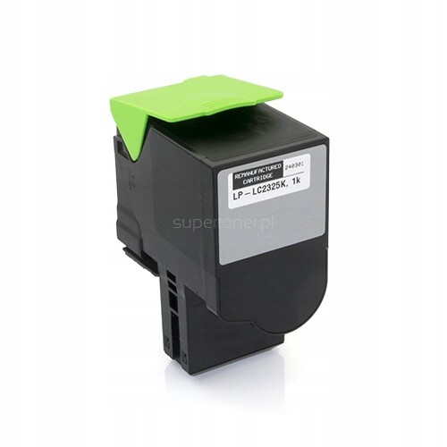 Toner Lexmark C2325 C2425 C2535 dw Černý C2320K0 1000 stran