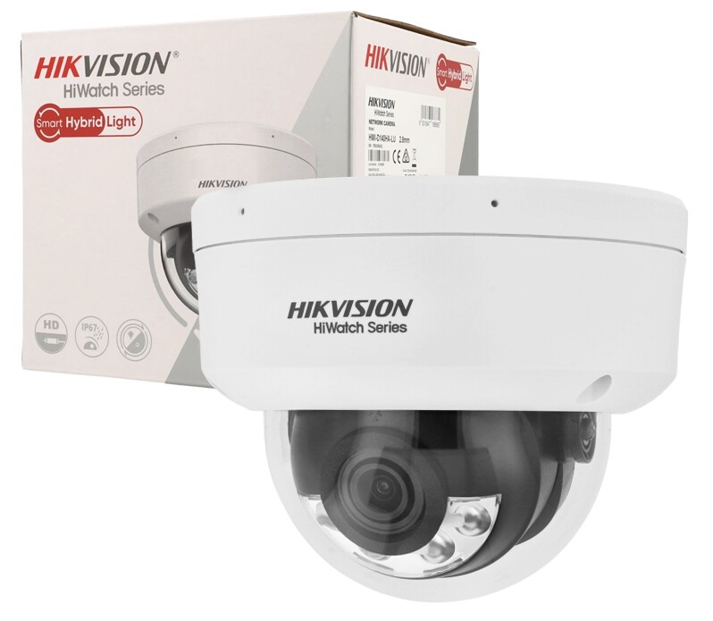 Ip kamera 8MPX PoE IR30m Mikrofon HWI-D180HA-LU Hikvision