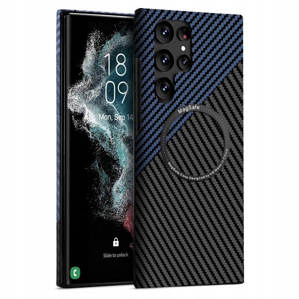 Pouzdro Magnetické pouzdro Kryt pro Galaxy S22 Ultra, Zadní Kryt pro MagSafe