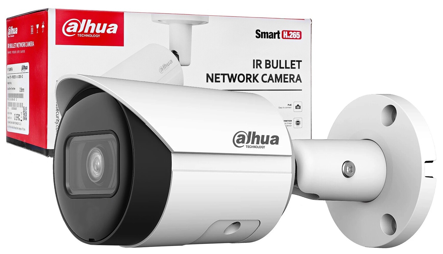 Ip kamera Dahua IPC-HFW2230S-S-0280B-S2 FullHD PoE Venkovní Starlight