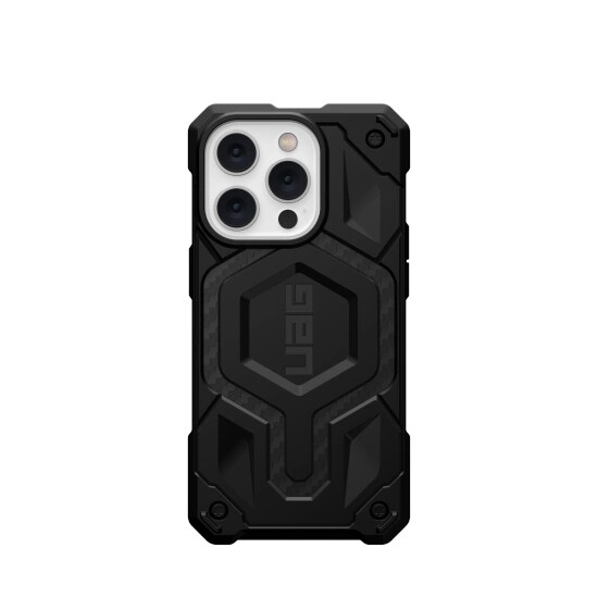 Pouzdro Uag Monarch MagSafe pro iPhone 14 Pro černý karbon