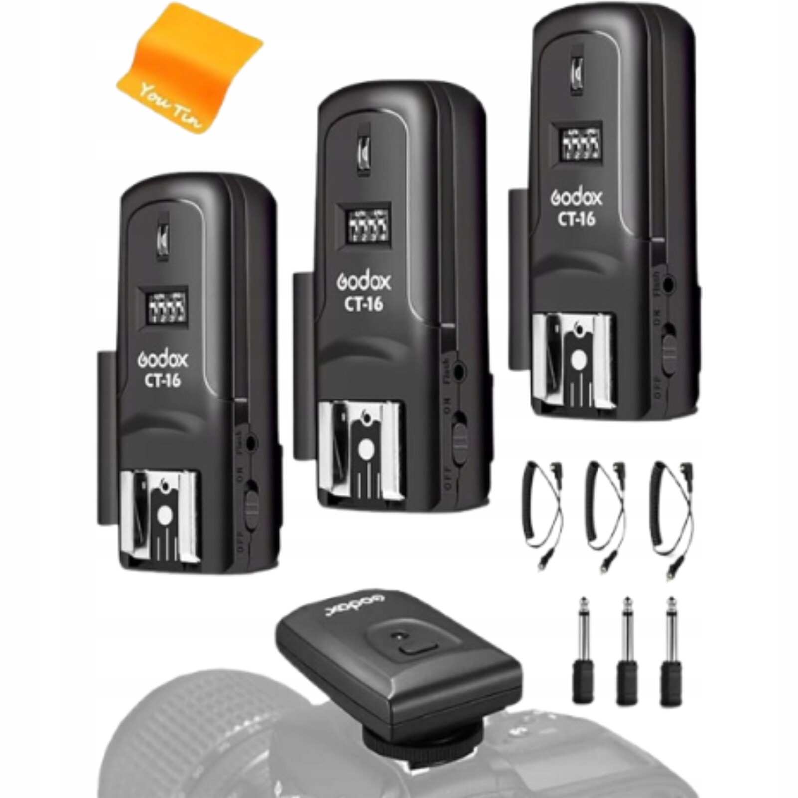 Godox CT-16 Bezdrátová blesková spoušť pro Canon, Nikon, Sony, Olympus