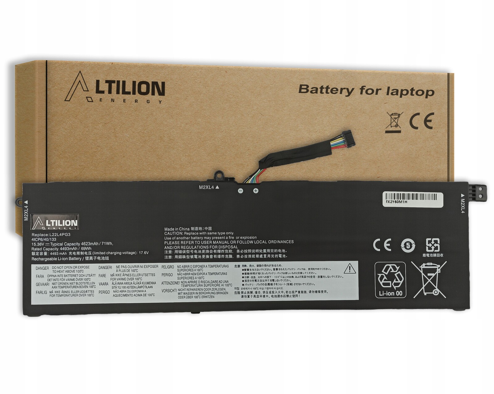Baterie Altilion Energy L22L4PG3 kompatibilní s Lenovo