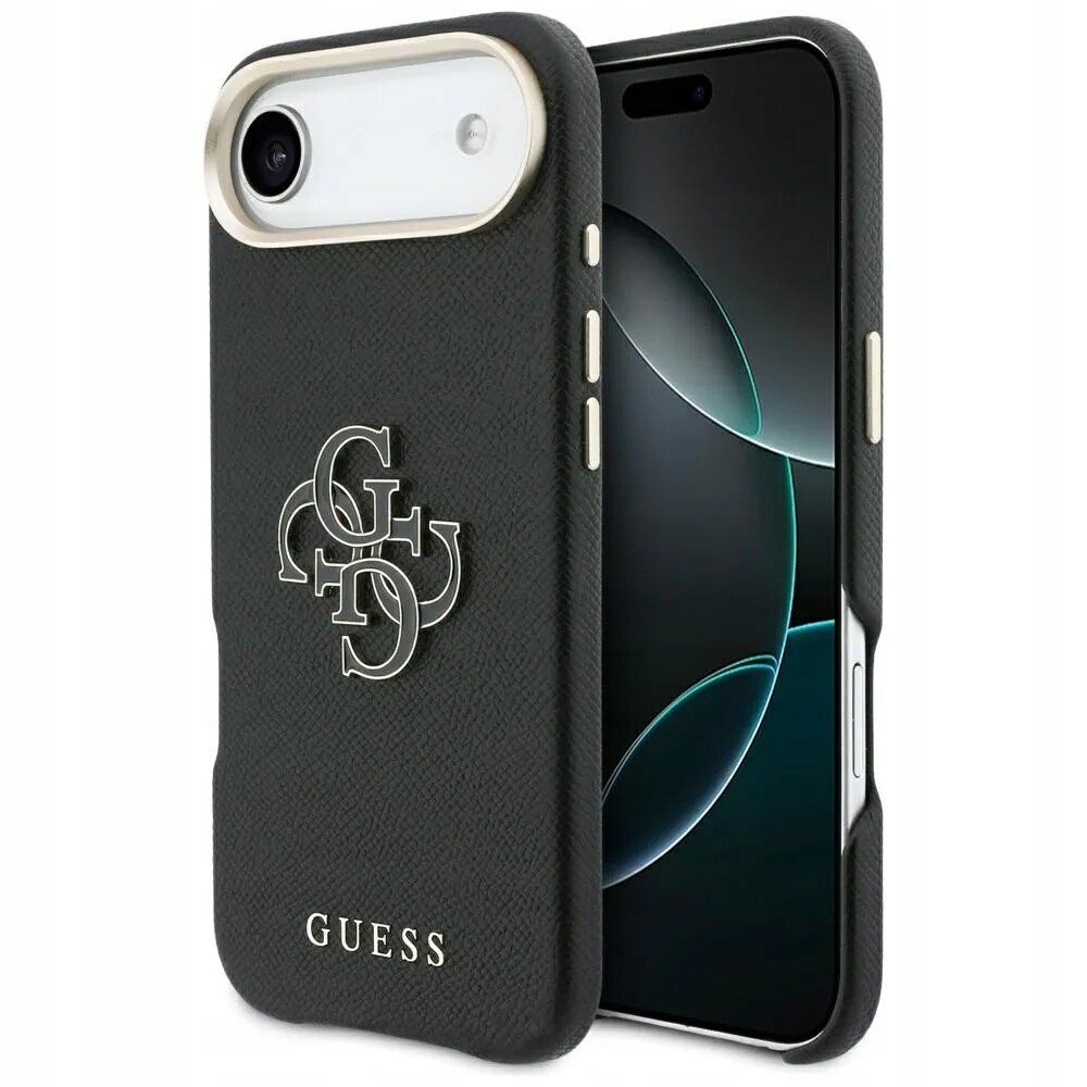 Guess pouzdro pro Iphone 17 Air GUHCP17M5PS4RGGK (pu Fw Resin Logo) černé