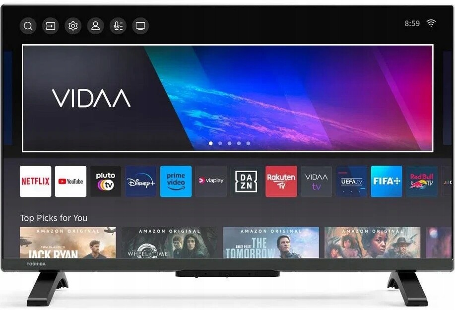 Toshiba 40LV2E63DG smart Led Tv, 102cm