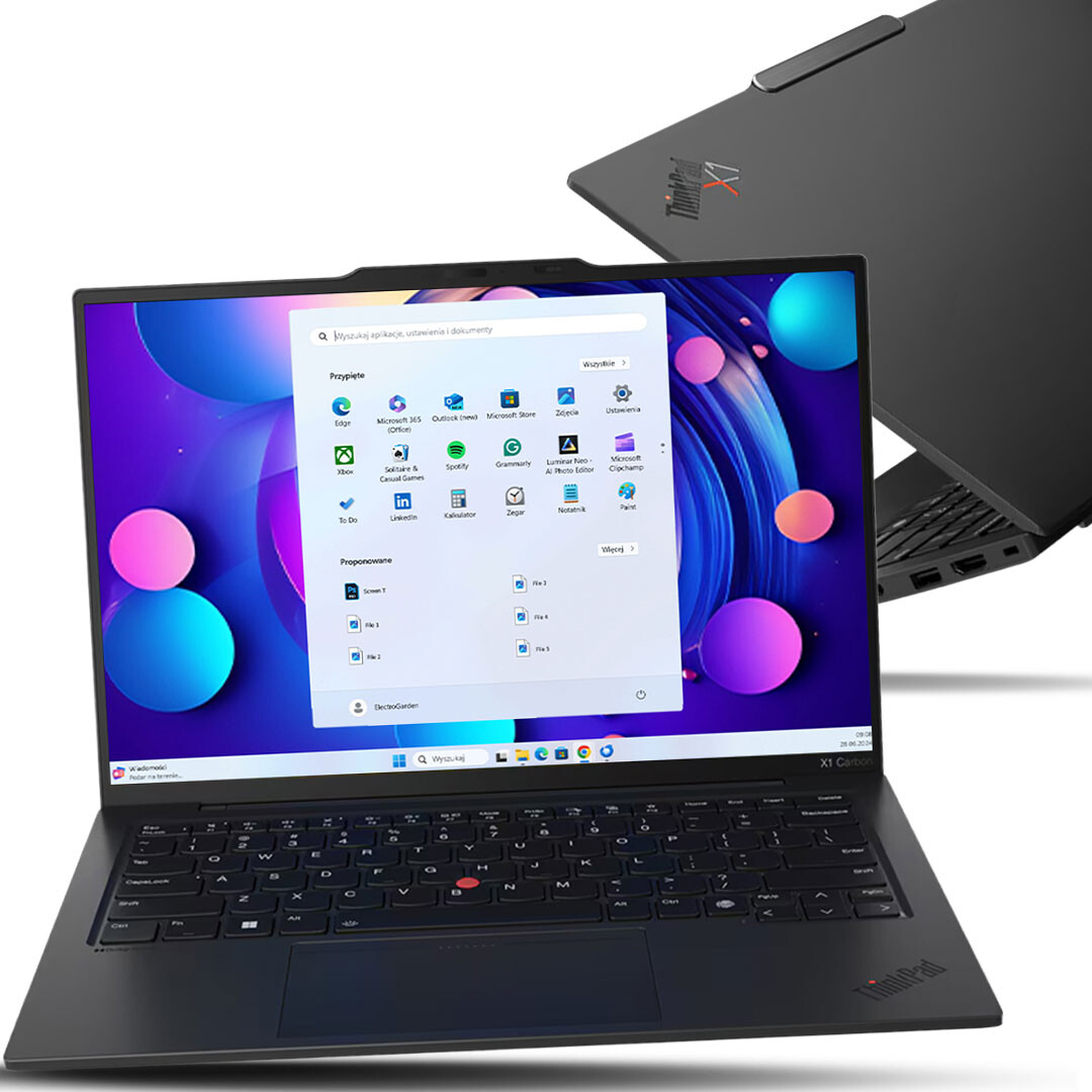 Lenovo ThinkPad X1 Carbon G12 Ultra7 32GB 512SSD Fhd+ Touch Blk Fp W11P 14