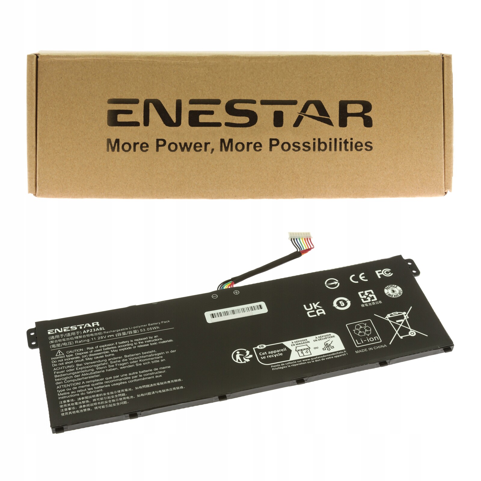 Prémiová baterie pro Acer AP18C8K Aspire 5 A515-57 A315-23 C933 TravelMate P2