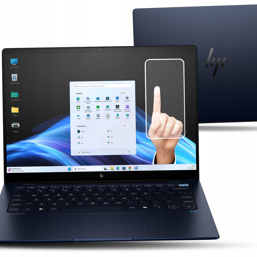 Hp EliteBook Ultra G1Q Snapdragon X1E-78-100 16GB DDR5 512SSD Qhd Dotykový W11