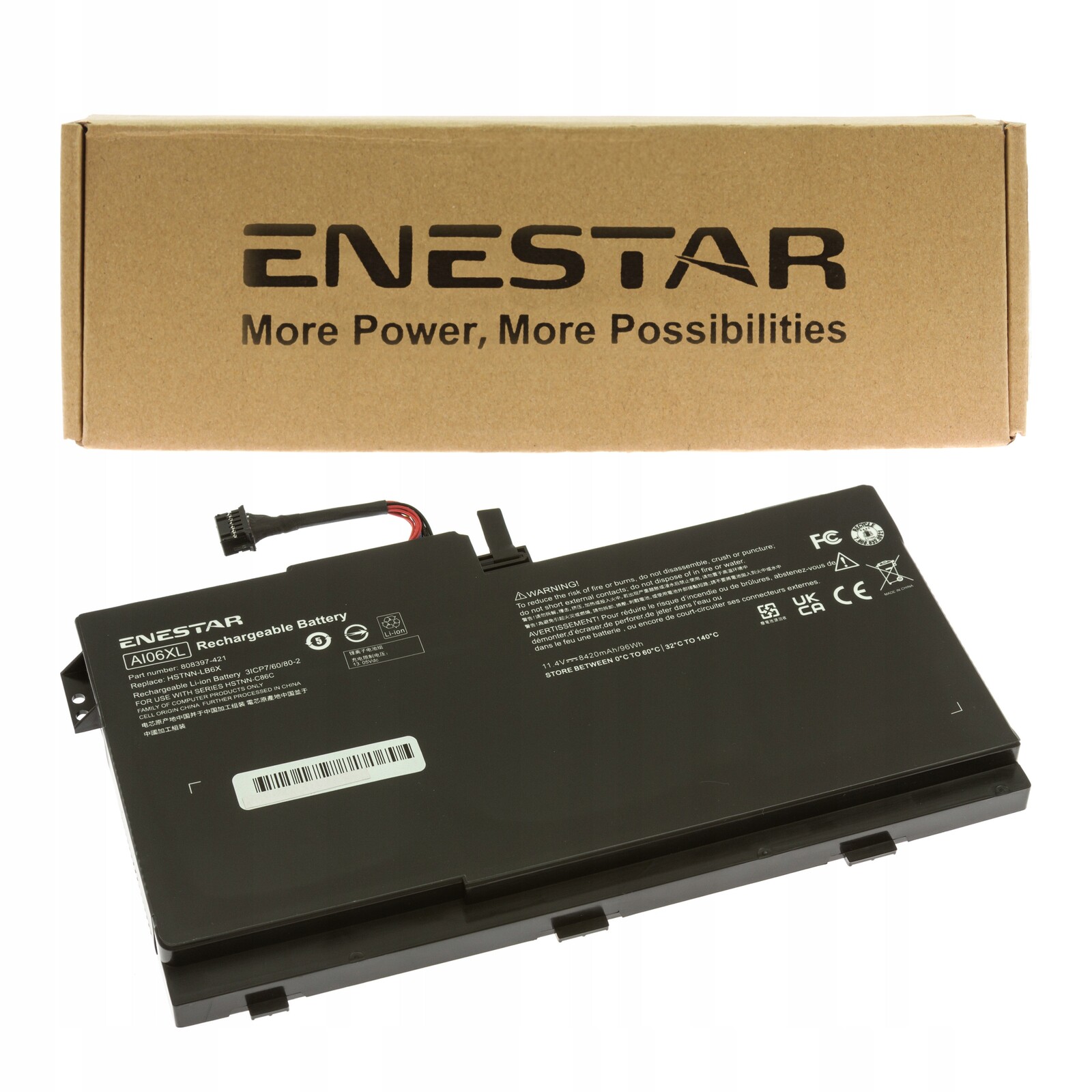 Prémiová baterie pro Hp A106XL AI06XL M9L92AV Workstation Zbook 17 G3 T7V64ET