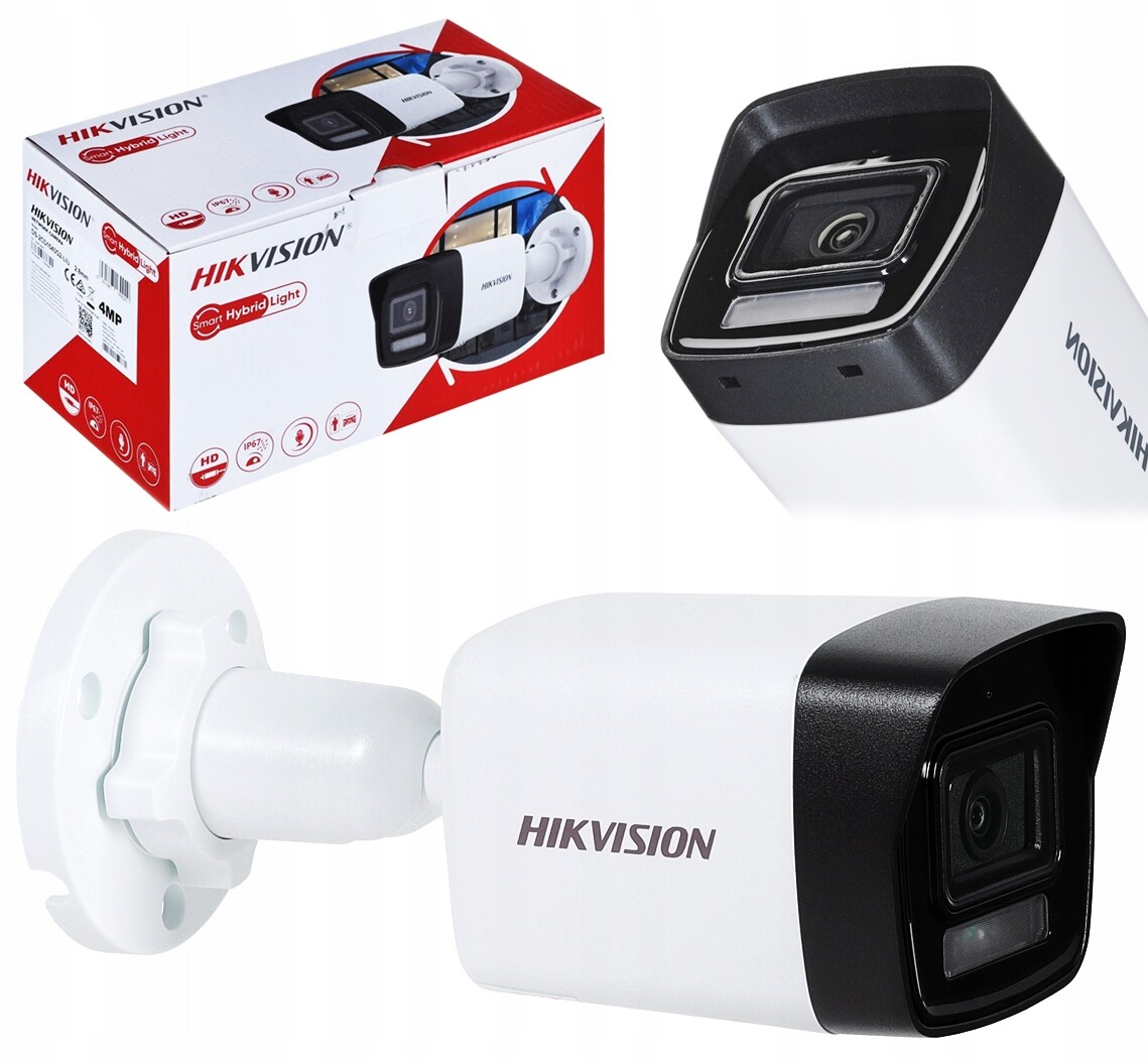 4Mpx venkovní Ip kamera DS-2CD1041G2-LIU Smart Hybrid Light Hikvision