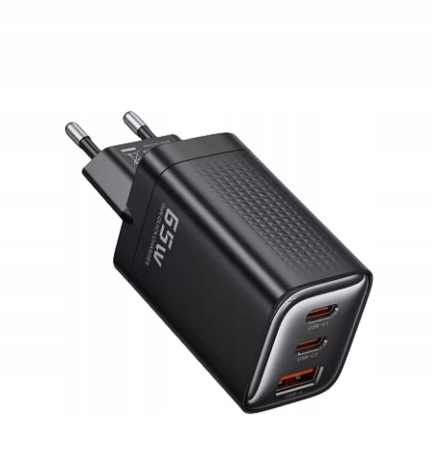 Síťová nabíječka Toocki 65W černá Dikom 3v1