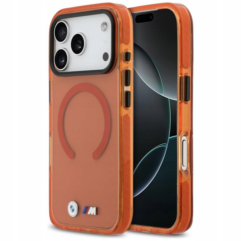 Pouzdro Bmw pro iPhone 17 Pro, obal MagSafe na zadní kryt