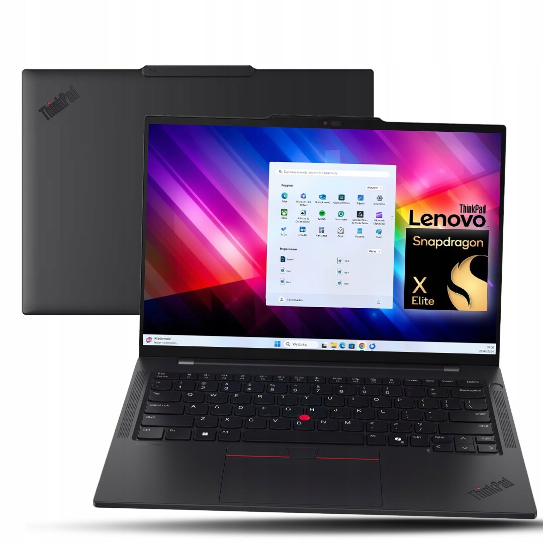 Lenovo ThinkPad T14s G6 Snapdragon X Elite 32GB 1TB Ssd Fhd Blk Fp W11P