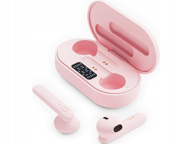 Bezdrátová Sluchátka do uší Xmusic TWS750P Růžová