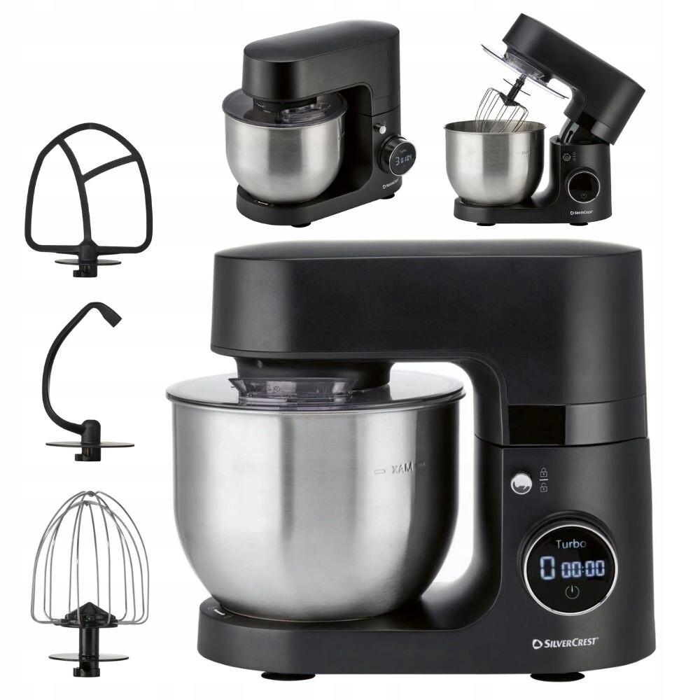 Planetární Kuchyňský Robot Silvercrest Skm 600 F1 Černý