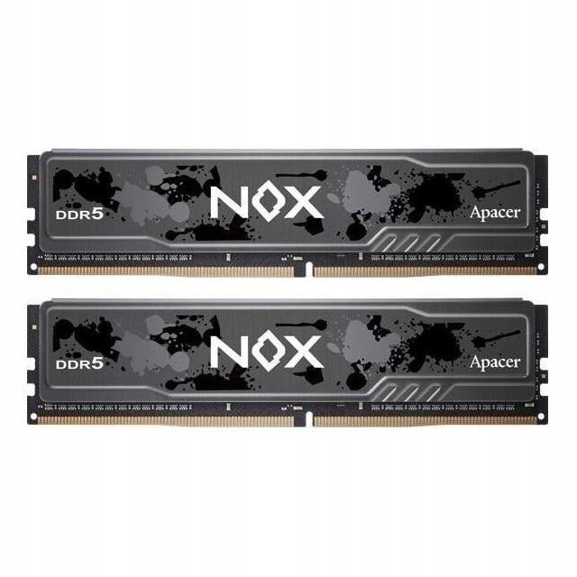 Paměť DDR5 Apacer Nox 32GB (2x16GB) 5200MHz CL40 1,25V černá