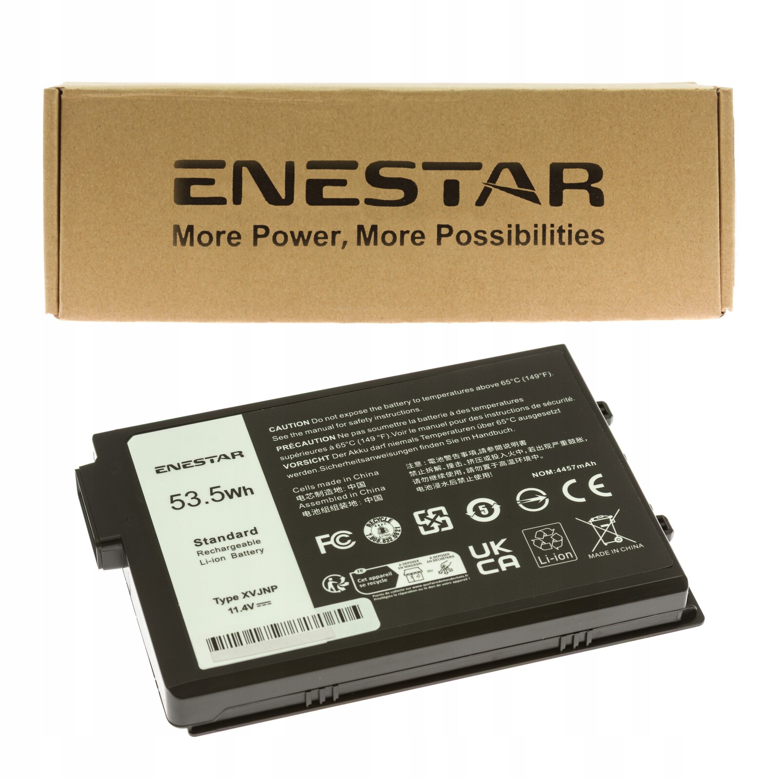 Prémiová baterie pro Dell 06JRCP 0M0TN3 6JRCP KD1CT MOTN3 P148G P149G Xvjnp