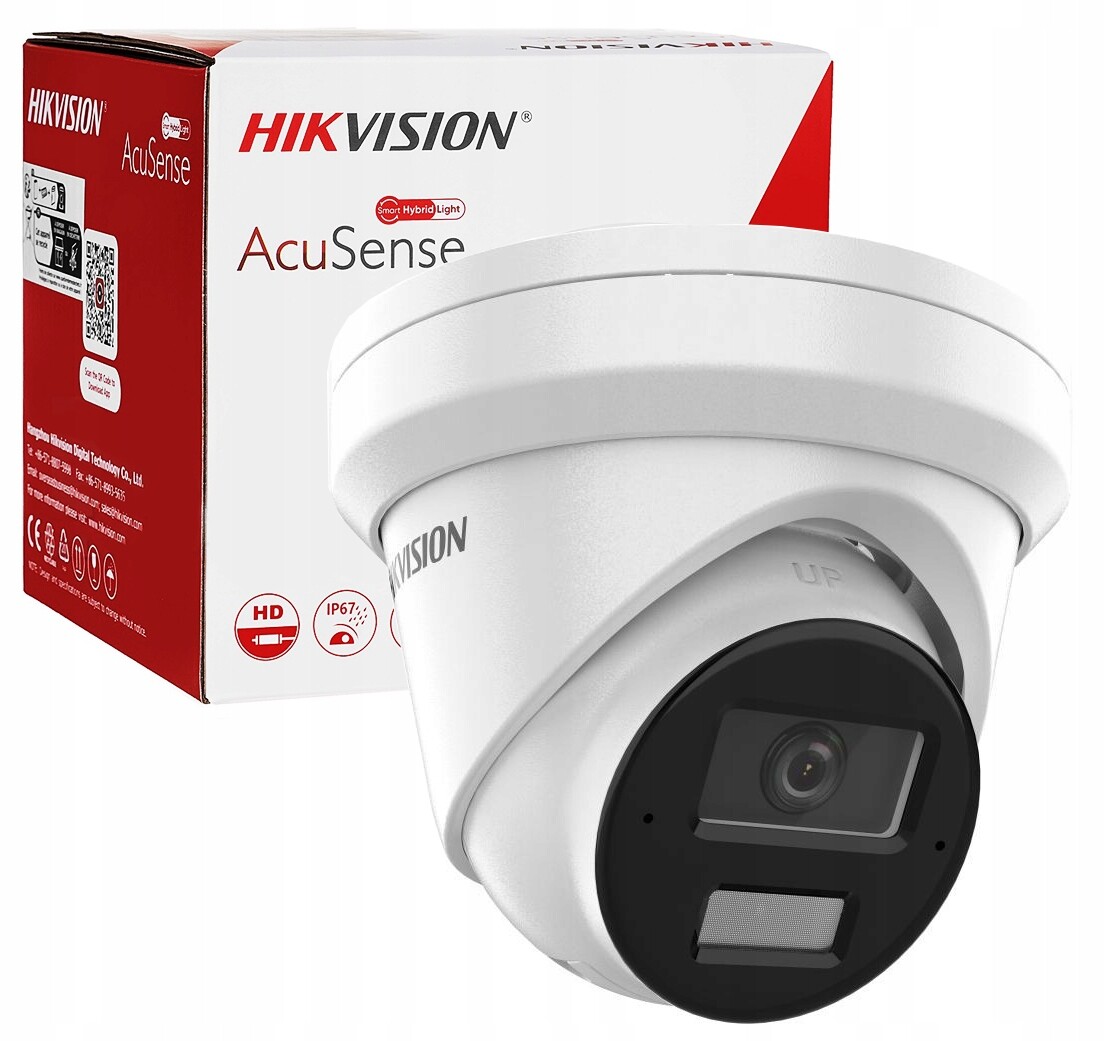 Ip kamera 8Mpx Venkovní DS-2CD2383G2-LI2U Smart Hybrid Light AcuSense