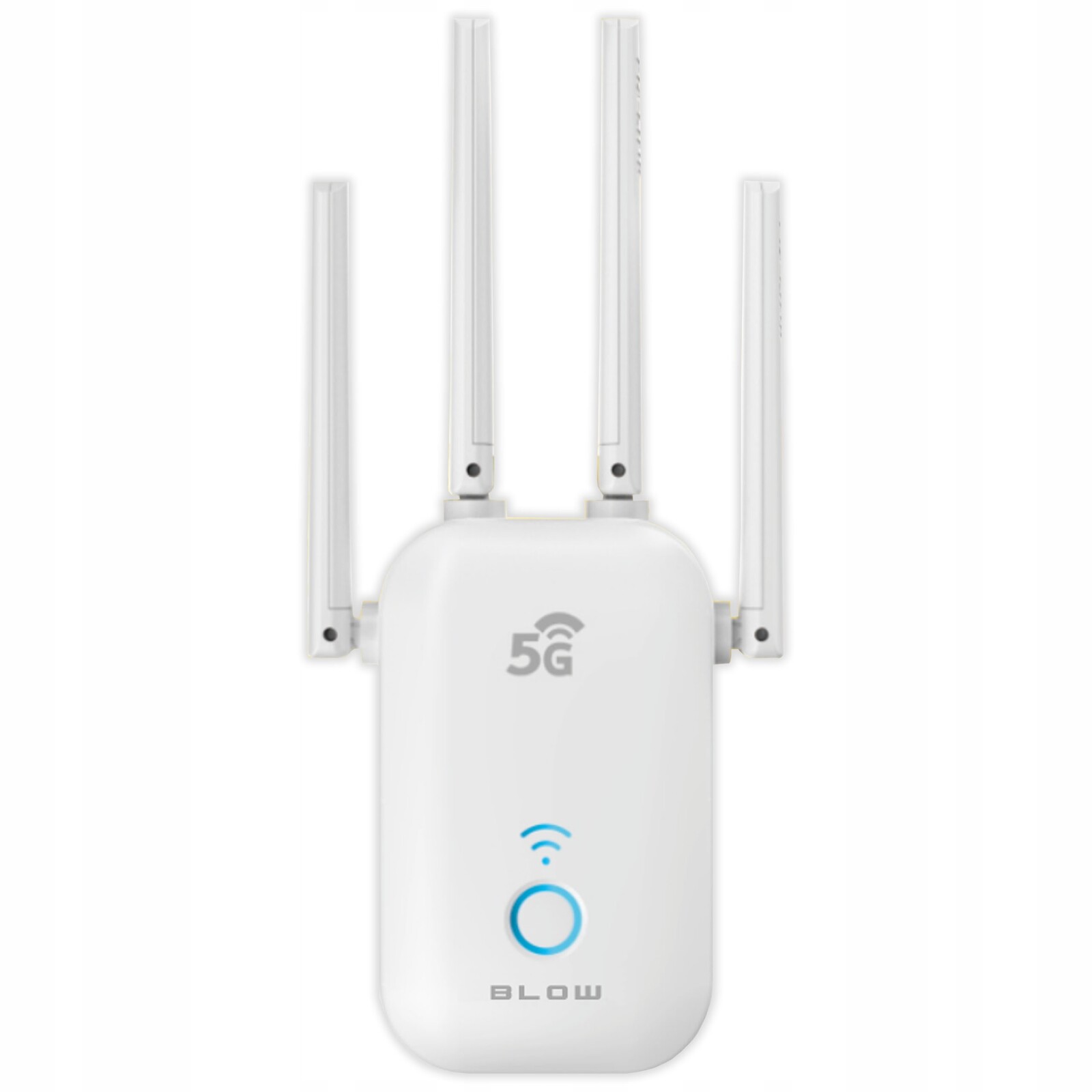 Výkonný Zesilovač Signálu Wi-fi Repeater Blow RP10 5G 2.4GHZ 5GHZ Wps Wifi