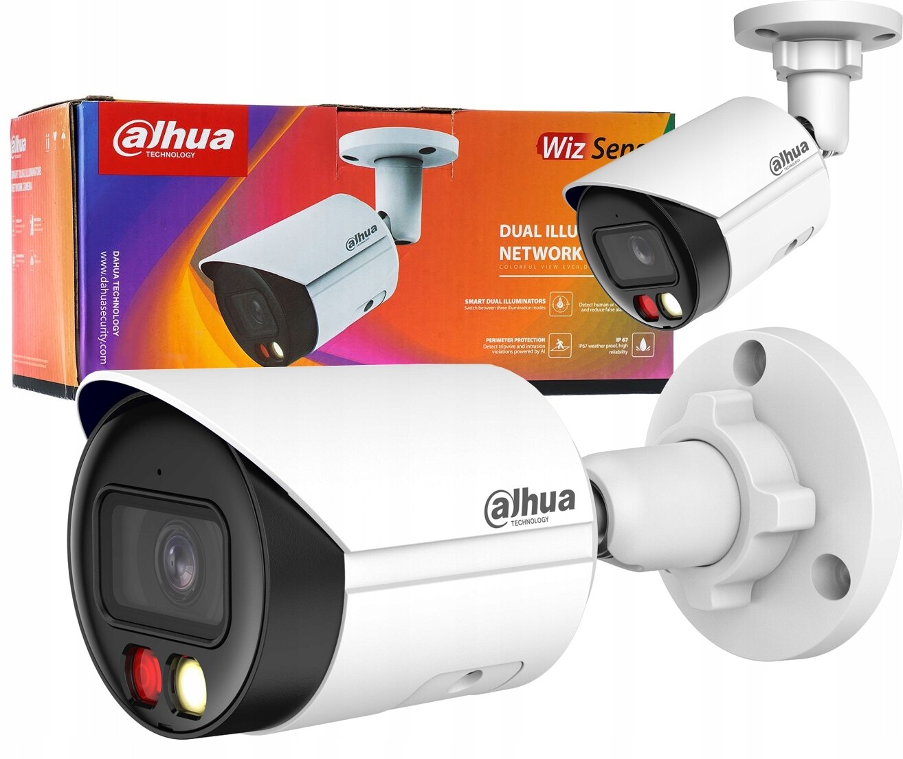 Ip kamera 8MPx Dahua IPC-HFW2849S-S-IL Ir Led Dual Light 30m