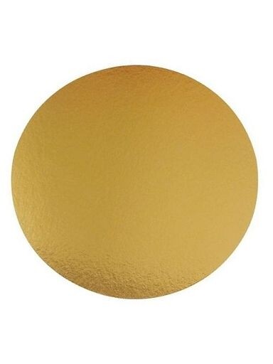 úspěšná pečeně Kulatý Zlatý Podklad Pod Dort Ciasto 34 cm