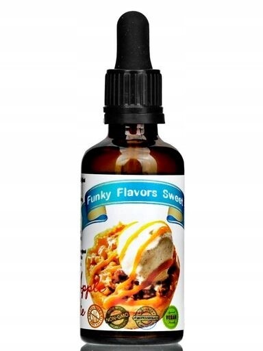 Funky Flavors Aroma jablečný koláč Sladký, bez cukru a tuku 50 ml