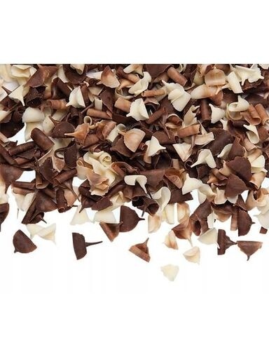 udanewypieki Posypka Čokoládové Hobliny Smíšené Duo 50 g