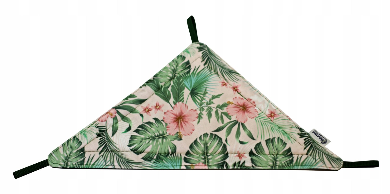 Trojúhelníková Houpací Síť Pro Králíka Morčata L 45X45 Ibiškový Květ