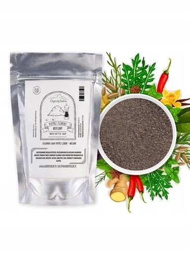 7x Ogrody Solne Koření Pepř černý mletý 100 g vysoké kvality