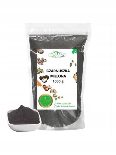 7x Černucha Mletá 1kg Černý Kmín Přírodní Čerstvá Sklizeň na pečivo