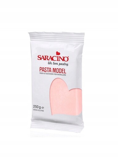Růžová světlá cukrová hmota pro modelování Light Baby Pink Model