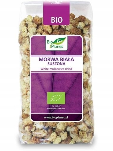 2x Bio Planet Moruše bílá sušená Bio 250 g
