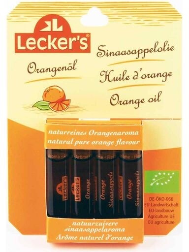Lecker`s Pomerančový aromat Bio 4x2 ml