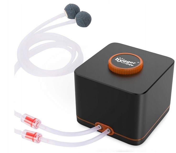 Hygger HG-095 – vzduchová pumpa do akvária, Žádné Hadičky