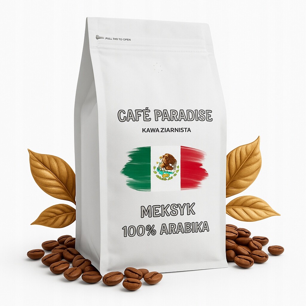 Káva Zrnková 1 kg Čerstvě pražená 100% Arabika Mexiko