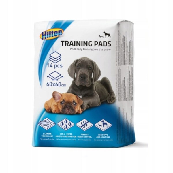Hilton Tréninkové podložky pro psa 60 x 60 cm 14 ks